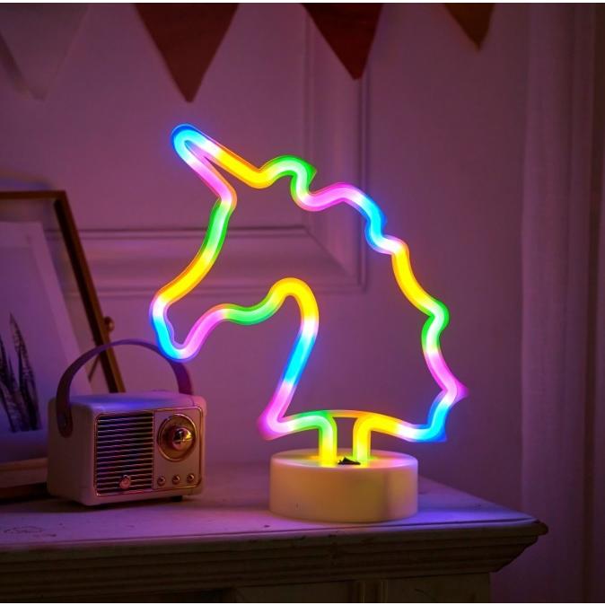 テーブルライト ネオン ユニコーン ネオンサイン ナイトライト