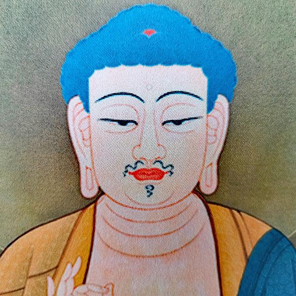 掛け軸 阿弥陀如来 仏画 戌年 亥年 守り本尊 インテリア 仏教