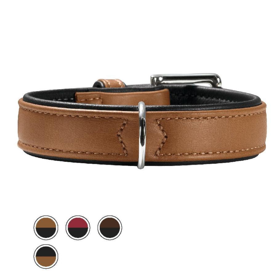 独創的 ハンター 犬用 首輪 エルクレザー カナディアン 65 一部製造