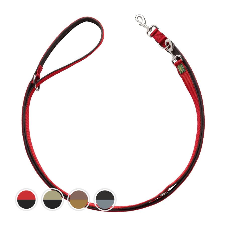 ハンター 犬用 リード トレーニングリード ネオプレン 20/200 中型犬 大型犬 耐水 2頭引き 複数 ドイツ製