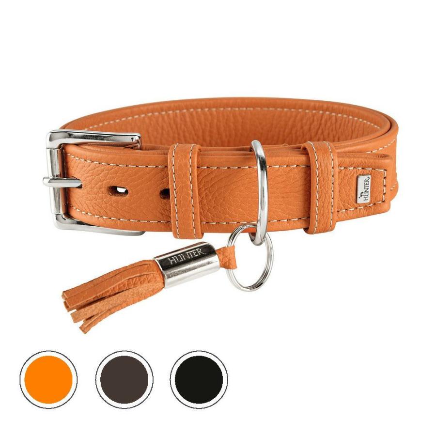HUNTER（ハンター） 犬用 首輪 カーフレザー カンヌ 70 大型犬 本革