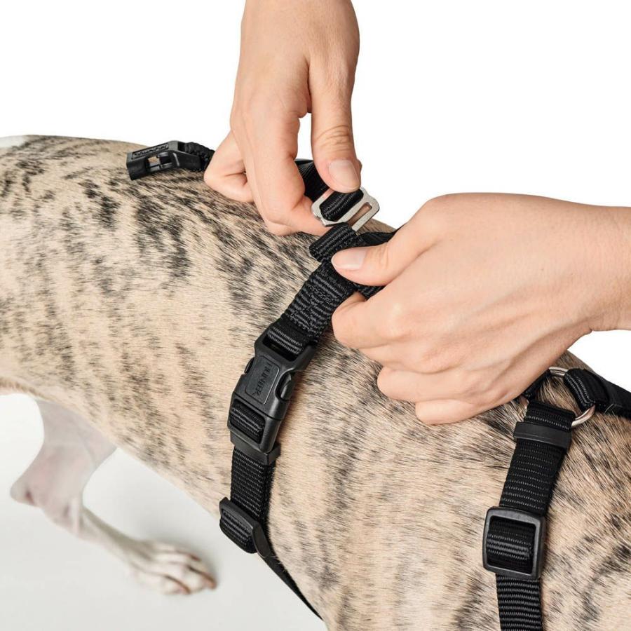 ハンター 犬用 パニックハーネス 脱走防止ハーネス S-M 中型犬 ドイツブランド 抜けにくい 抜けない グレーハウンド ハウンドの画像