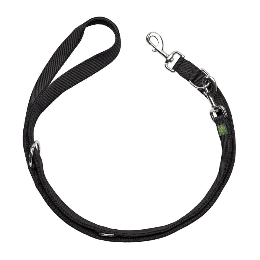 ハンター 犬用 リード トレーニングリード ディヴォ アップ 20/200 中型犬 大型犬 2頭引き 複数 3way ハンズフリー 肩掛け ショルダー_3