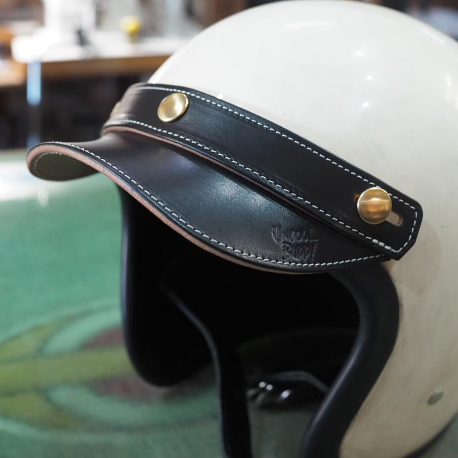 アガチ・ベースオーダー品　ヘルメットバイザー　ダックテールショート ヘルメットバイザー ダックショート 前上がりストリートスタイル 昭南