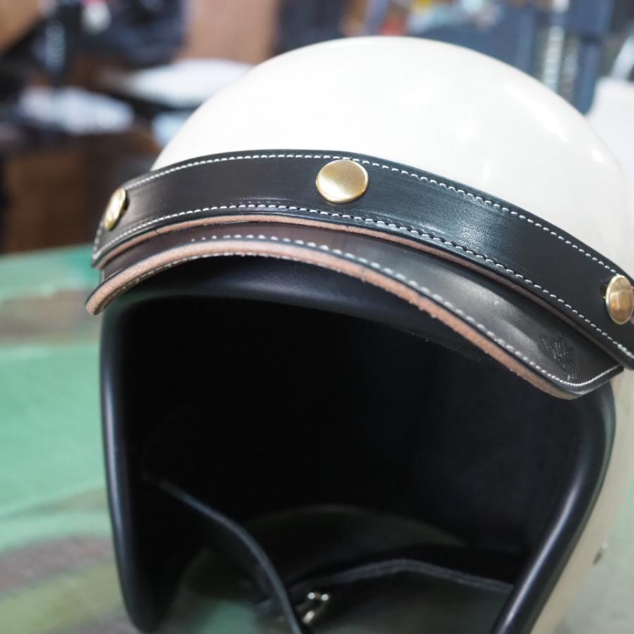 ヘルメットバイザー ダックショート 前上がりストリートスタイル 昭南
