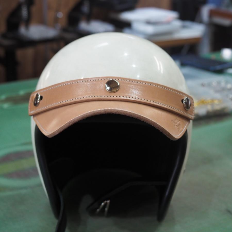 ヘルメットバイザー ダックショート 前上がりストリートスタイル 昭南