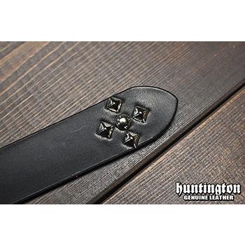 最終プライス　イタリア製レザー　スタッズベルト　85サイズ gtc004-sum.jpg