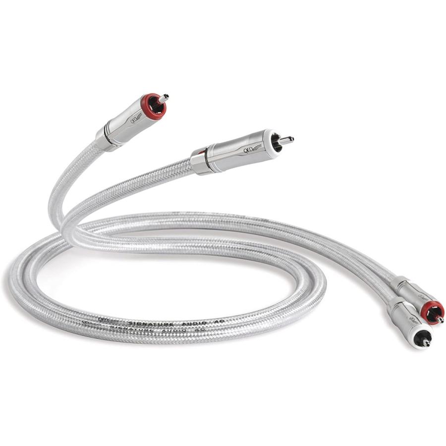 安い購入 Qed キューイーディー Signature Audio40 1 0m Rcaケーブル 代引き手数料無料 Zoetalentsolutions Com