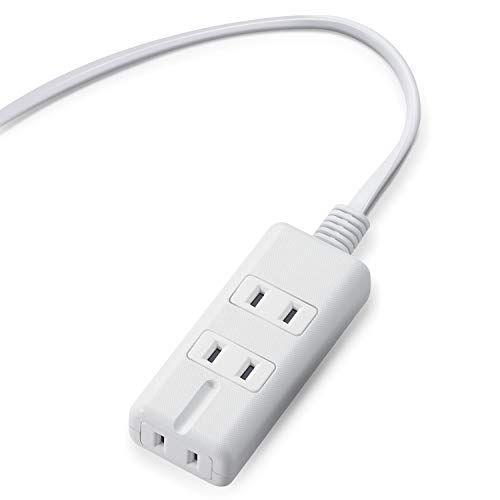 エレコム 電源タップ マグネット 1m 3個口(内3ピン1) ホワイト T-KM01-2310WH|huratto|06