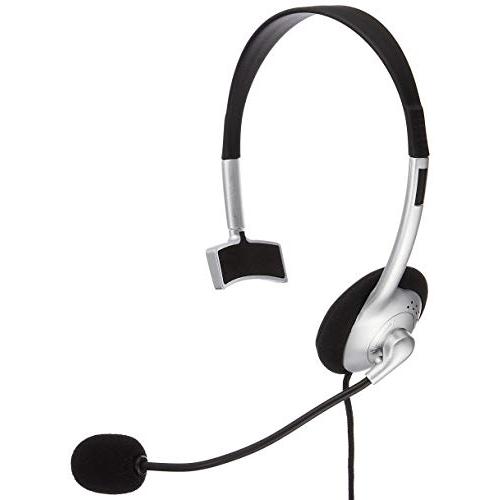 エレコム ヘッドセット マイク 片耳オーバーヘッド 一流の品質 HS-HP21SV 1.8m バーゲンセール