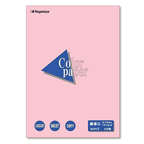 長門屋商店 カラーペーパー ナ-2521 B4最厚口 25枚 もも 春の新作 長門屋商店 カラーペーパー ナ-2521 B4最厚口 25枚 もも 春の新作
