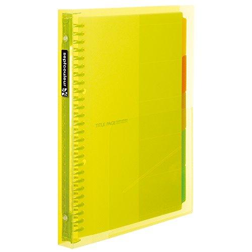 マルマン ルーズリーフ バインダー B5 セプトクルール 26穴 イエロー F615b 04 国内正規総代理店アイテム