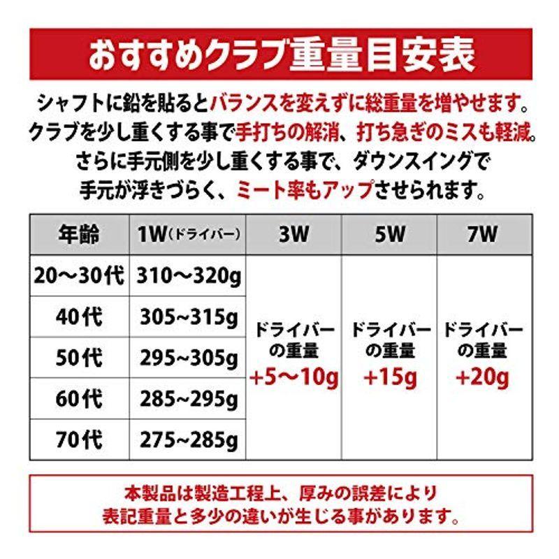 497円 日本製 Tabata タバタ ゴルフ 鉛 テープ ゴルフメンテナンス用品 シャフト専用鉛 Mix30 GV0628