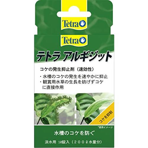 1円 大人気商品 テトラ Tetra アルギジット 錠剤 速効性 コケ 抑制 熱帯魚 金魚 メダカ