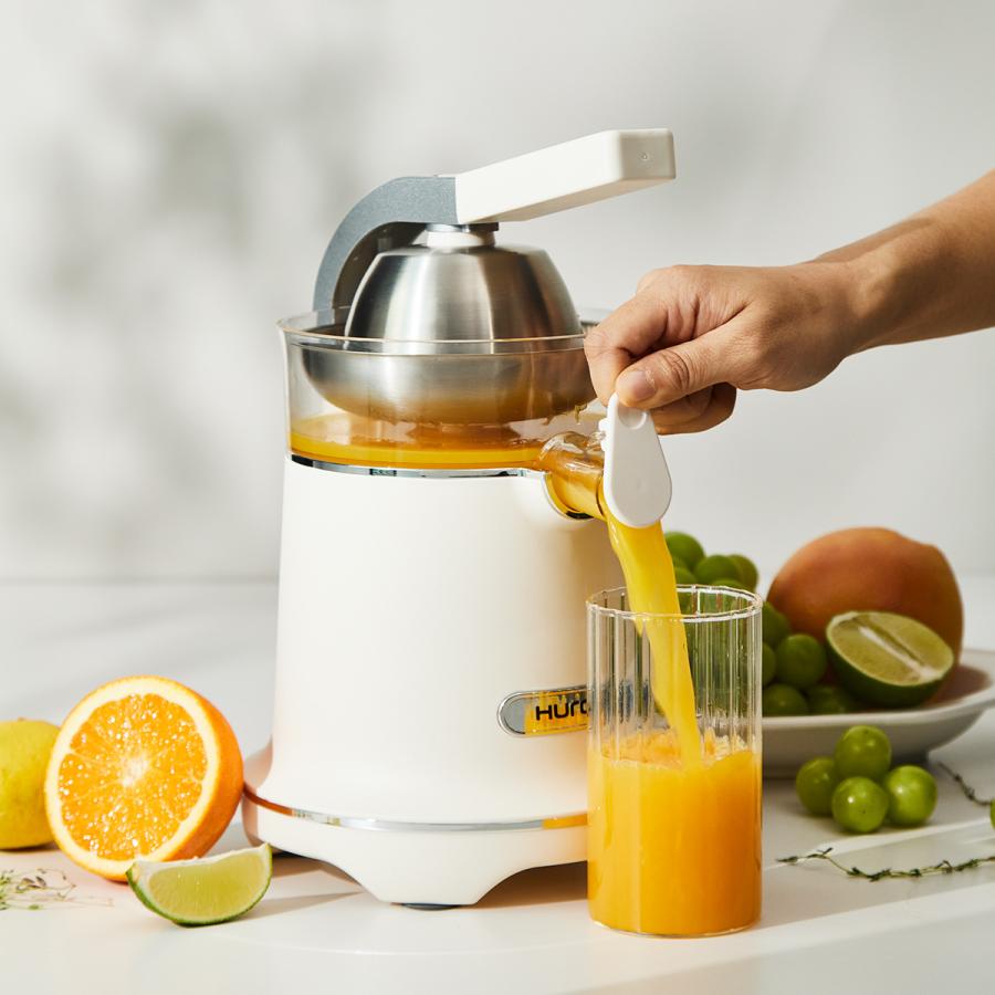 【最新2025年モデル】HUROM　シトラス ジューサー　CJ-B03　ホワイト HUROM（ヒューロム） 【NEWモデル】ヒューロム シトラスジューサー CJ