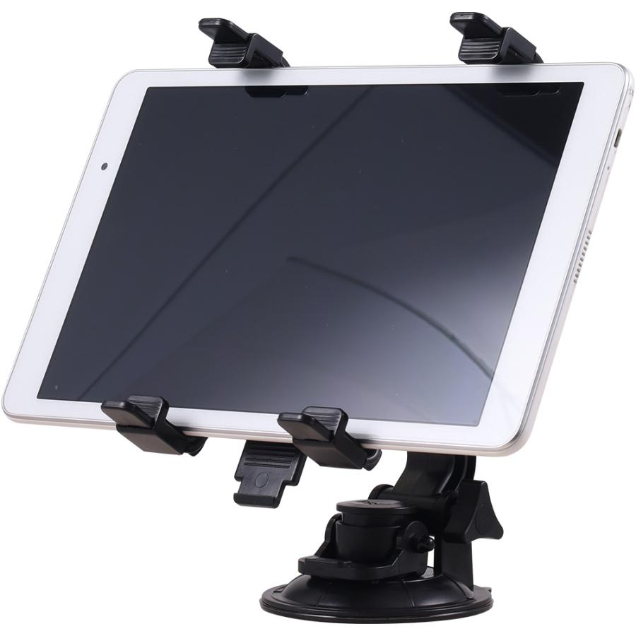 タブレットホルダー 吸盤 車載 タブレットスタンド 車 車載ホルダー