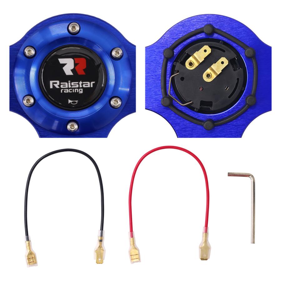 GRIP  350mm ディープコーン ステアリング ステアリング 35φ ディープコーン 約80mm フェイクレザーPVC DRIFTING