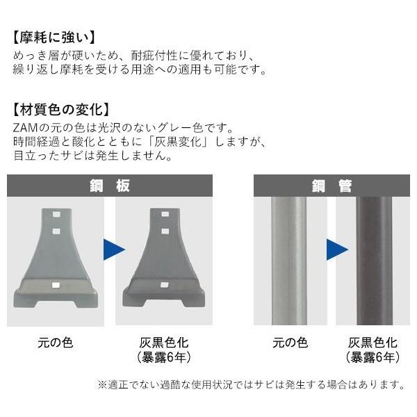 ルーフキャリア zm-301m ロッキープラス 雨ドイ挟み込みタイプ 6本脚 