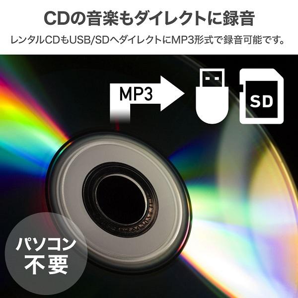 10.1インチポータブルDVDプレーヤー内蔵バッテリー音楽DVD USBメモリ
