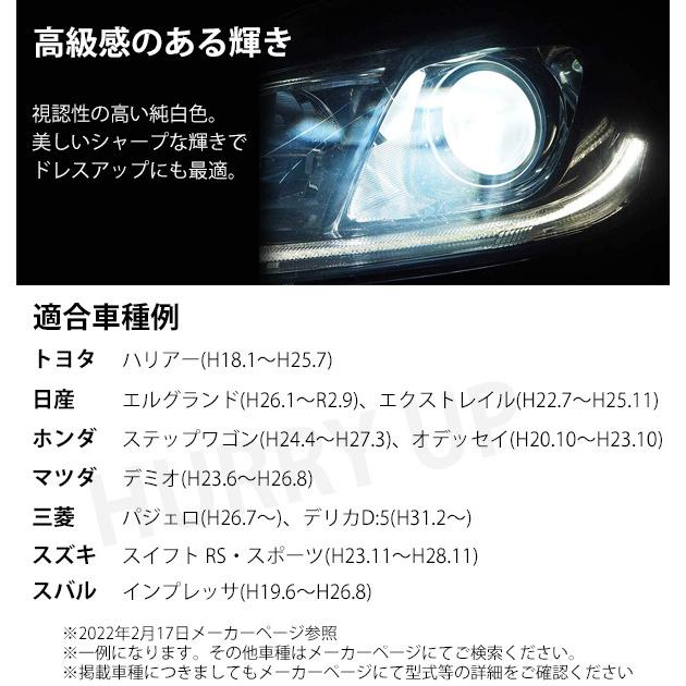 ヘッドライト Led 車 交換 lm D2s D2r 6000k Slgd2sr060 車検対応 Ledバルブ ホワイト スフィアライト Hu Hurryupハリーアップ 通販 Yahoo ショッピング