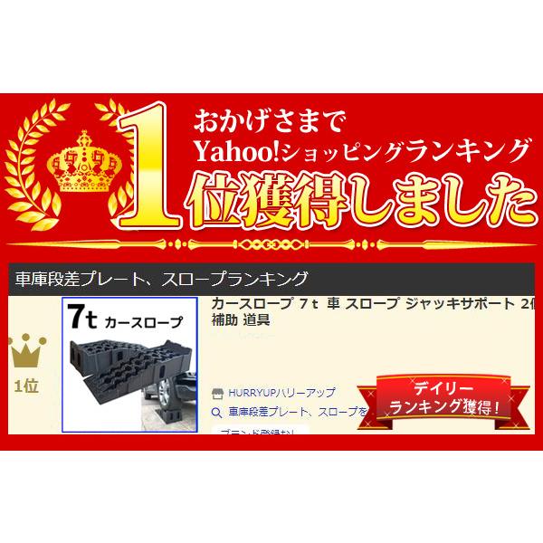 車のスロープ17cmアップ 楽天市場】カースロープ 2個セット 17cm 高耐荷重7t タイヤスロープ 車