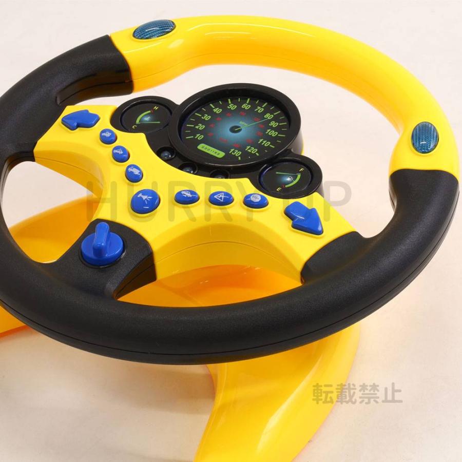 おもちゃ ハンドル 車 運転 シミュレーション 子供用 知育玩具 2歳 3歳