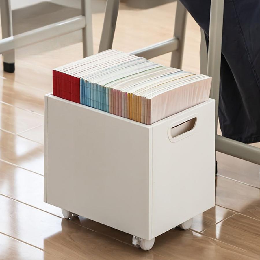 収納ボックス キャスター 雑誌 収納 マガジンラック スリム 収納ワゴン