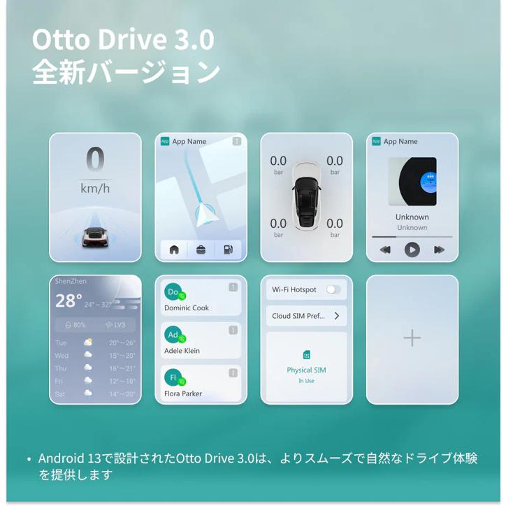 ottocast オットキャスト PCS61-TJ ottocast OTTOAIBOX ottoaibox P3