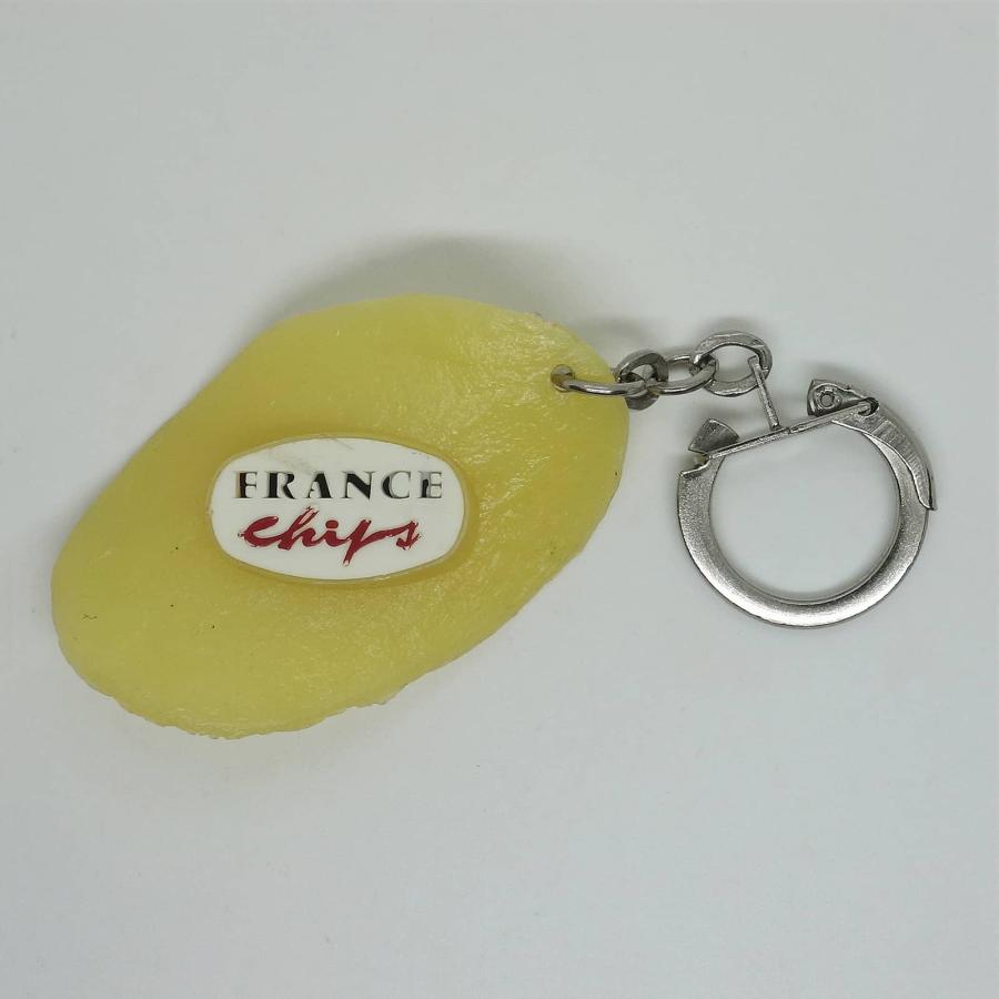 VINTAGE ビンテージ フレンチ キーホルダー FRANCE Chips ポテト
