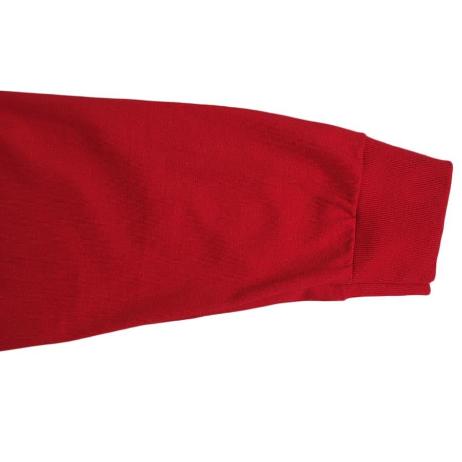 デッドストック ロングスリーブ Tシャツ 長袖 プリントTシャツ メンズ Lサイズ 赤色 LET'S GO BRANDON｜hurugiyaretro｜04