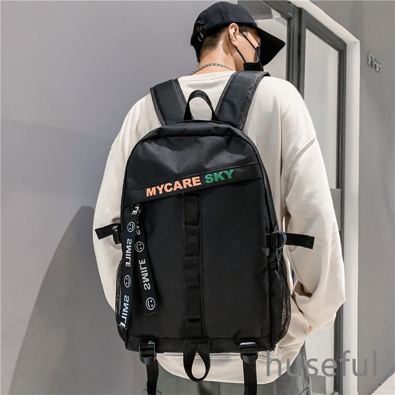 リュックサック レディース メンズ 通勤 通学 おしゃれ リュック 安 バッグ 軽量 大人 大容量 人気 旅行 高校生 学生 修学旅行 カバン 黒 便利 送料無料 Jks7 Huseful 通販 Yahoo ショッピング