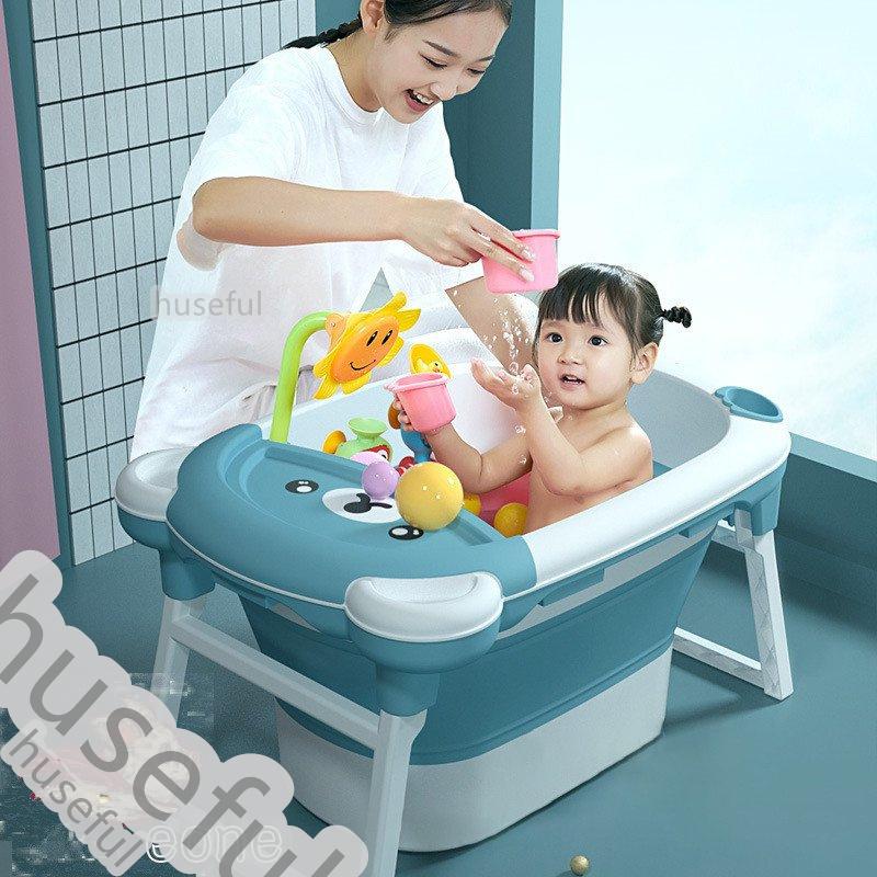 収納簡単 設置簡単 滑り止め 折り畳み式浴槽 家庭用大型浴槽 子供用 大人