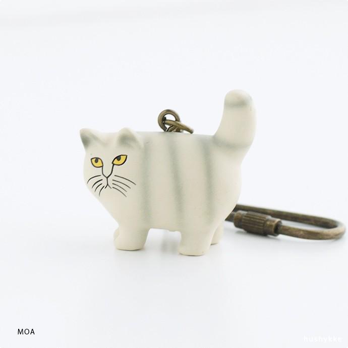 Lisa Larson（リサラーソン） キーホルダー 北欧 ライオン ネコ 動物