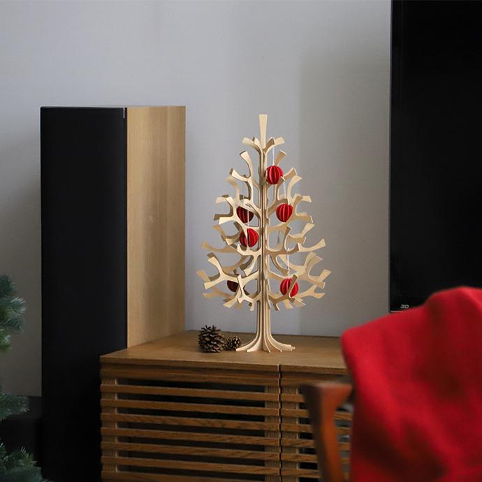 lovi（ロヴィ） クリスマス オーナメント ボール 4cm 6個入り ボール