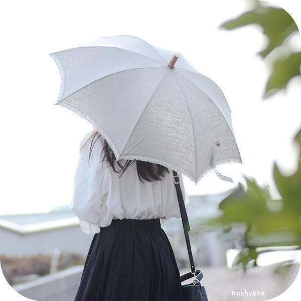 今日の超目玉 リネン 97 Uvカット 日傘 Mer Sur 天然素材の麻とバンブーの輪っかがおしゃれ 長傘 日本製 竹 折りたたみ 傘 Www Affaires Sociales Gouv Cg