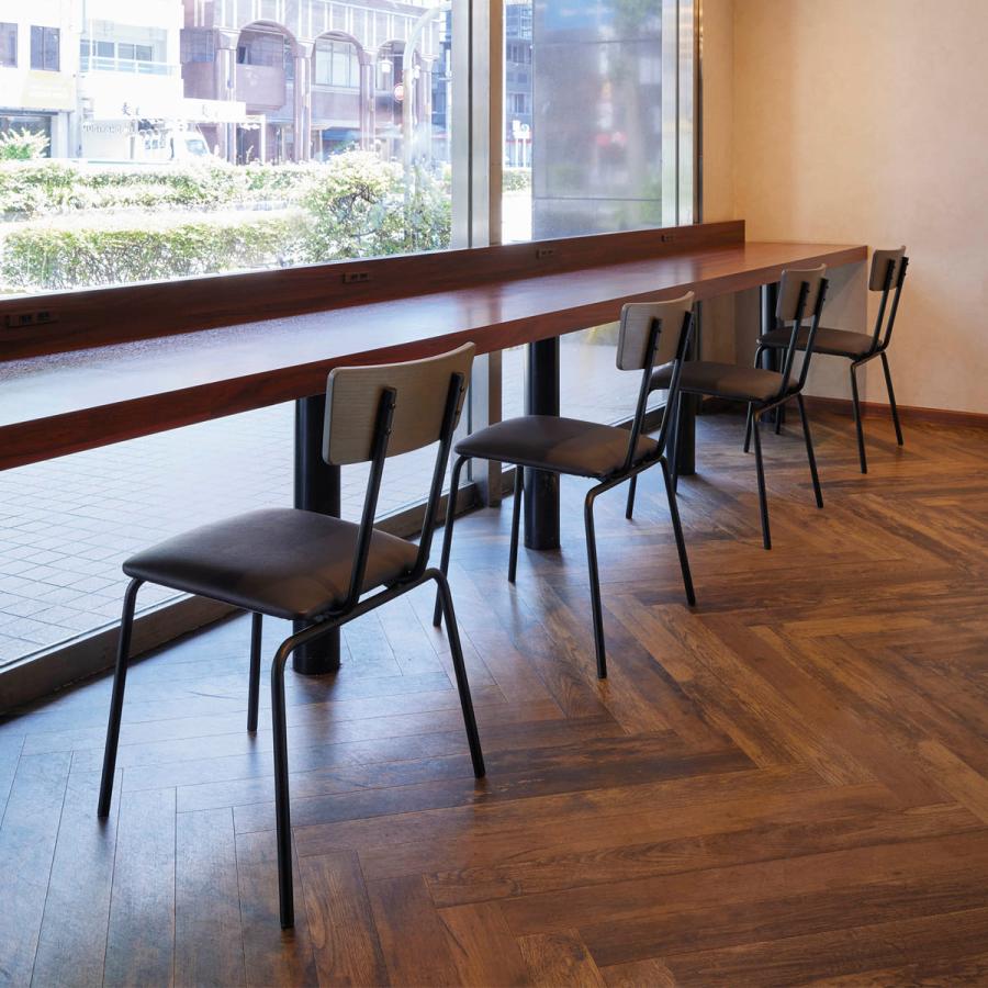 法人様限定 クレス ダイニングチェア 金属椅子 スベン : ハストネット