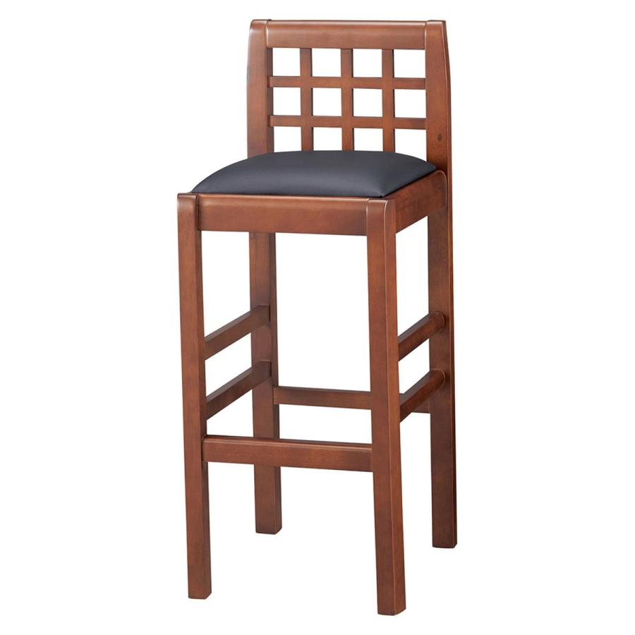 桜屋工業 SA・FU カウンターチェア ハイチェア 木製フレーム