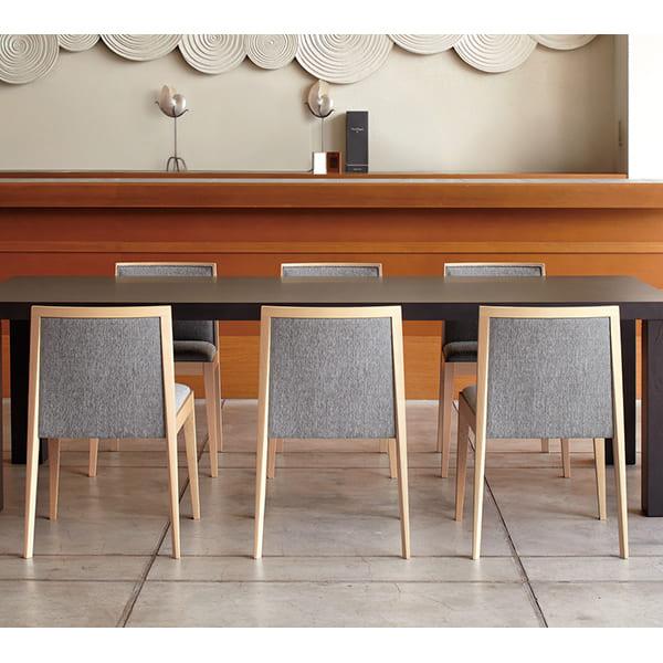 アダル 法人様限定 ダイニングチェア 木製椅子 ステープル