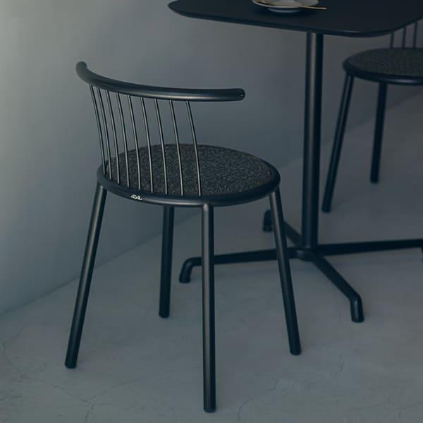 アンティークキルト　椅子　チェア アダル（ADAL） 法人様限定 ダイニングチェア 金属椅子 ルーナ チェア