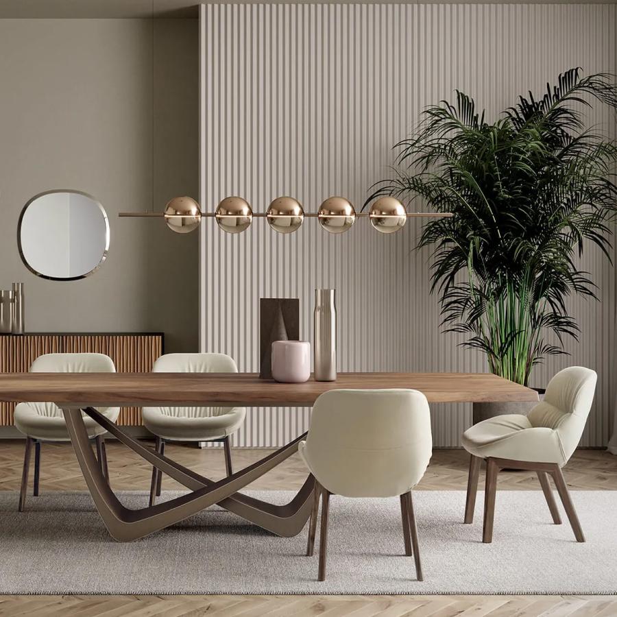 ☆美品　チェア　ダイニング　ドレッサー　アビタスタイル　モダン　デザイン　ソファ アビタスタイル ダイニングチェア×4 【公式通販】