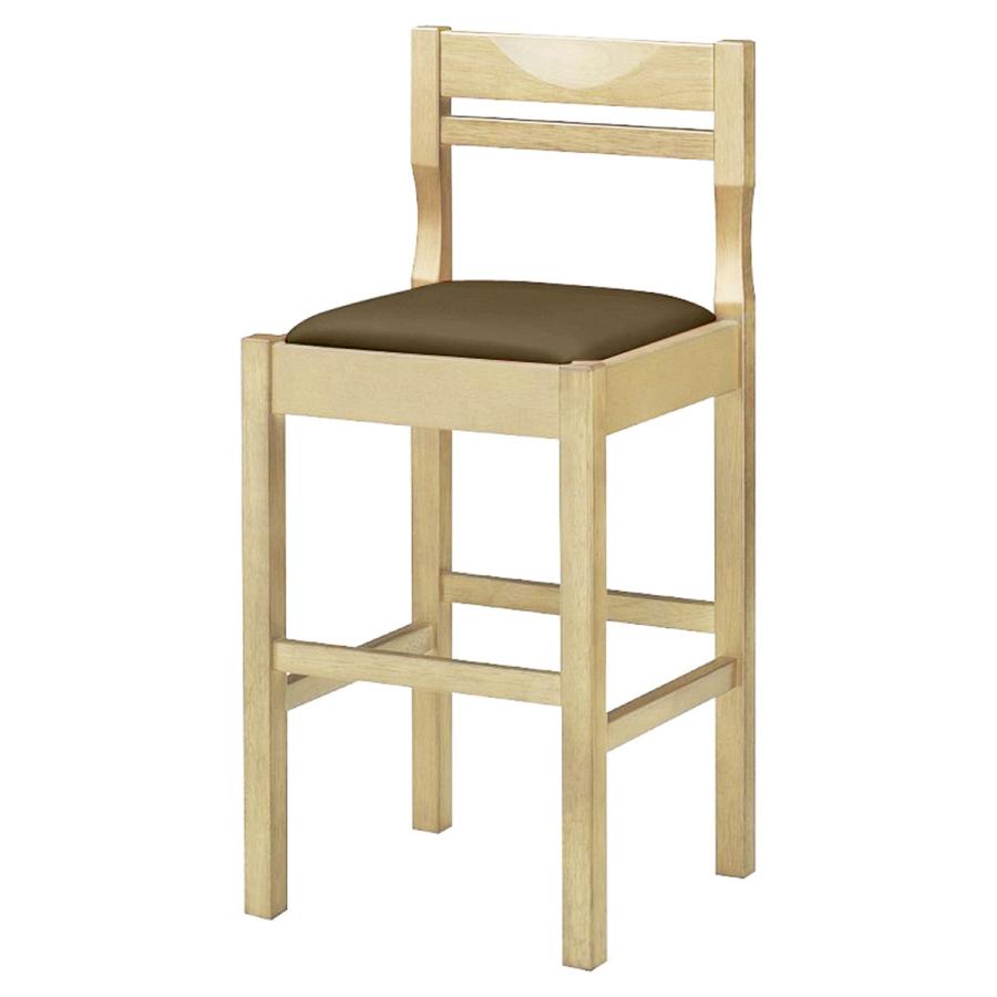 法人様限定 丸勝 椅子 木製 カウンターチェア 関羽 スタンド椅子（既製品）｜hustnet｜02