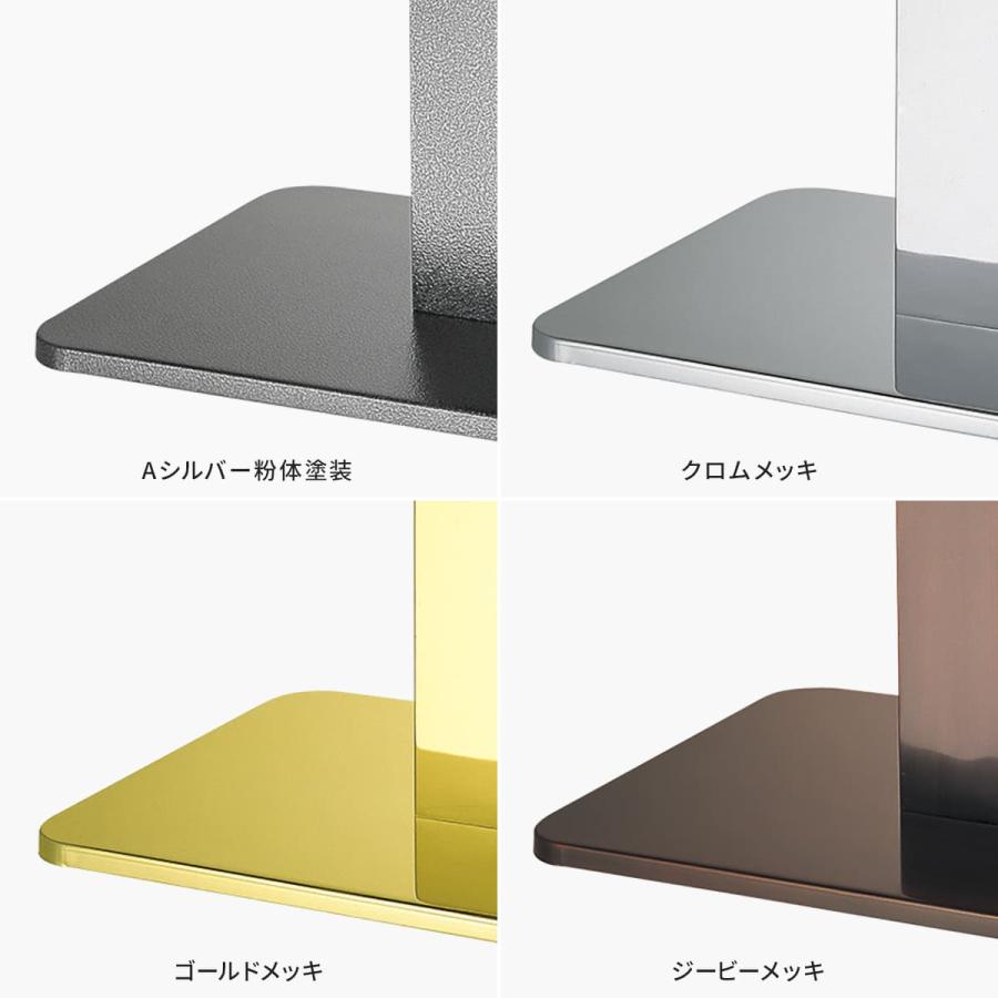 法人様限定 大和金属 テーブル脚 角ベース脚 マリオE 7680（角ポール）150×100_3