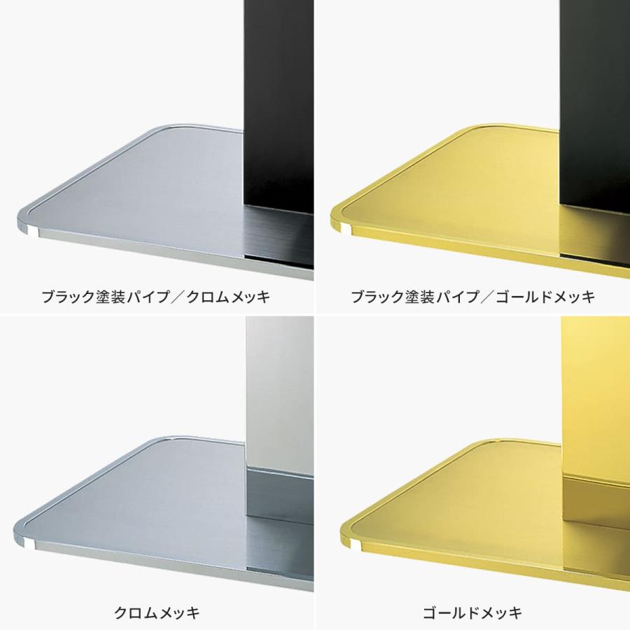 法人様限定 大和金属 テーブル脚 角ベース脚 ラークE 7600（角ポール）150×100