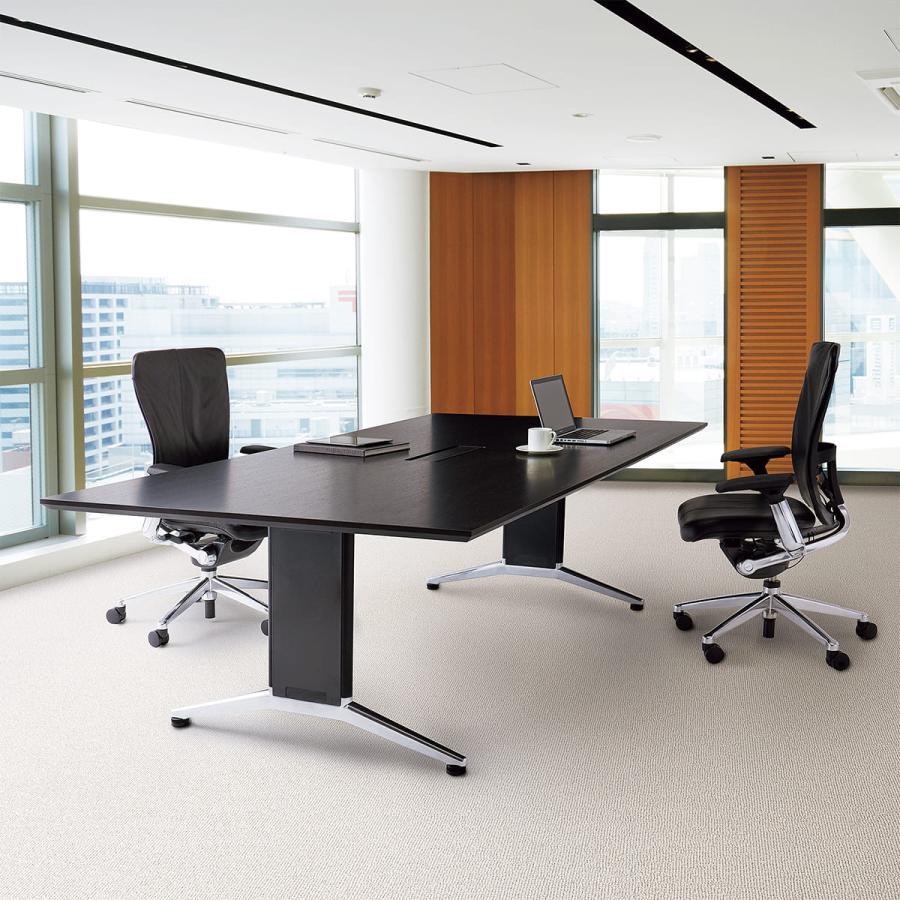 法人様限定 ナイキ 会議用テーブル オフィス家具 KDF型 テーブル 矩形タイプ     商品情報    メラミン天板：メラミン化粧板ABSエッジ脚支柱：スチールパイプ塗装仕上脚ベース：アルミダイキャスト磨き