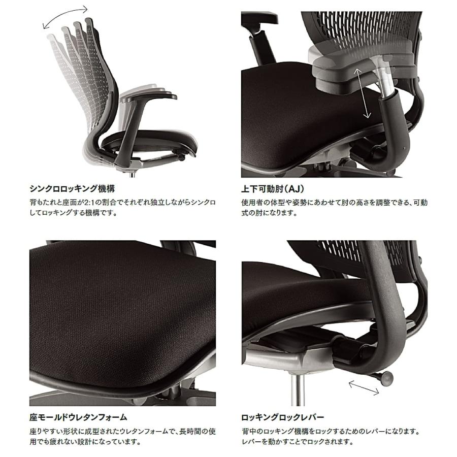 法人様限定 アイコ 椅子 オフィスチェア MA-1535AJ 可動肘タイプ｜hustnet｜05