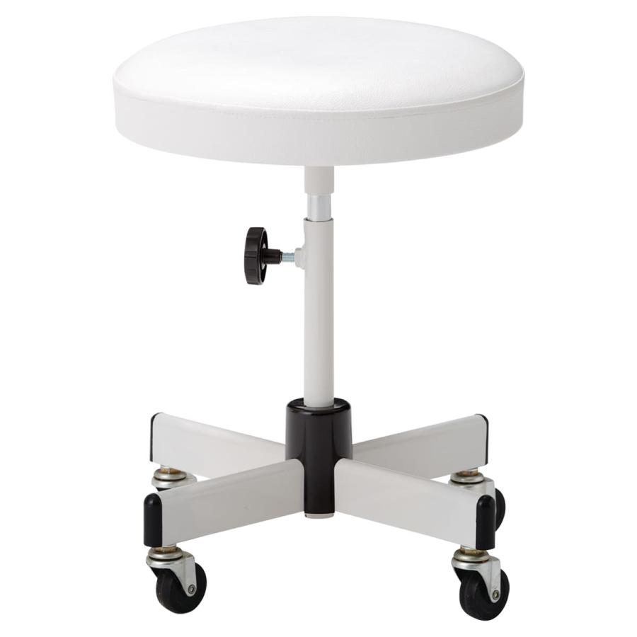 ◇ノーリツイス◇ガス上下タイプ◇チェア◇丸椅子◇ホワイト◇ ◇ノーリツイス◇ガス上下タイプ◇チェア◇丸椅子◇ホワイト◇