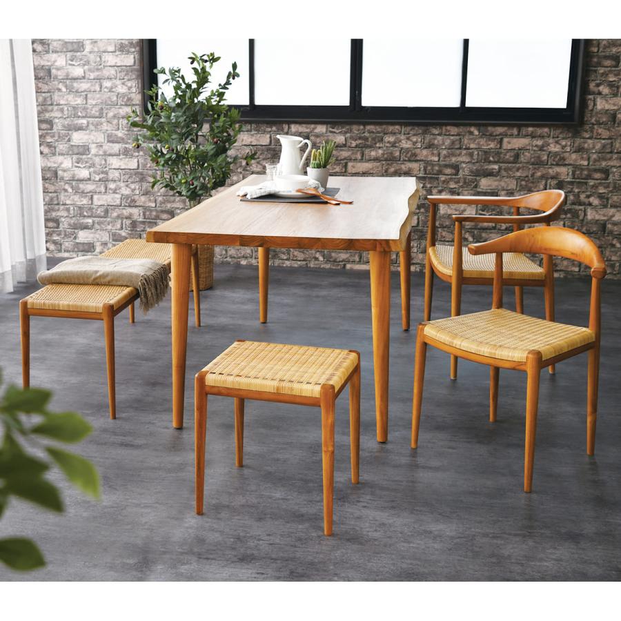 ZARA HOME メタルスツール 編み込みラタン 未使用 新品 椅子 チェア