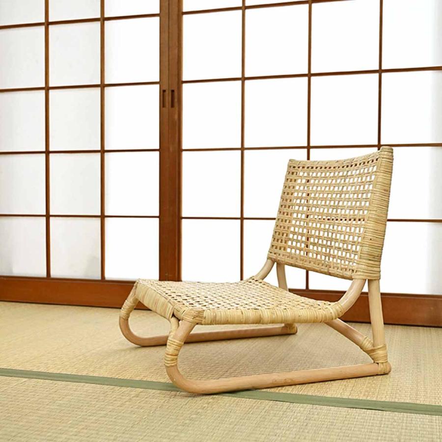 美品　桜屋工業 ラタン座椅子 二脚セット 和室 和モダン ホームデイ 座椅子 RA-804 CHERRY チェリー 桜屋工業 HOMEDAY ホームデイを激安で