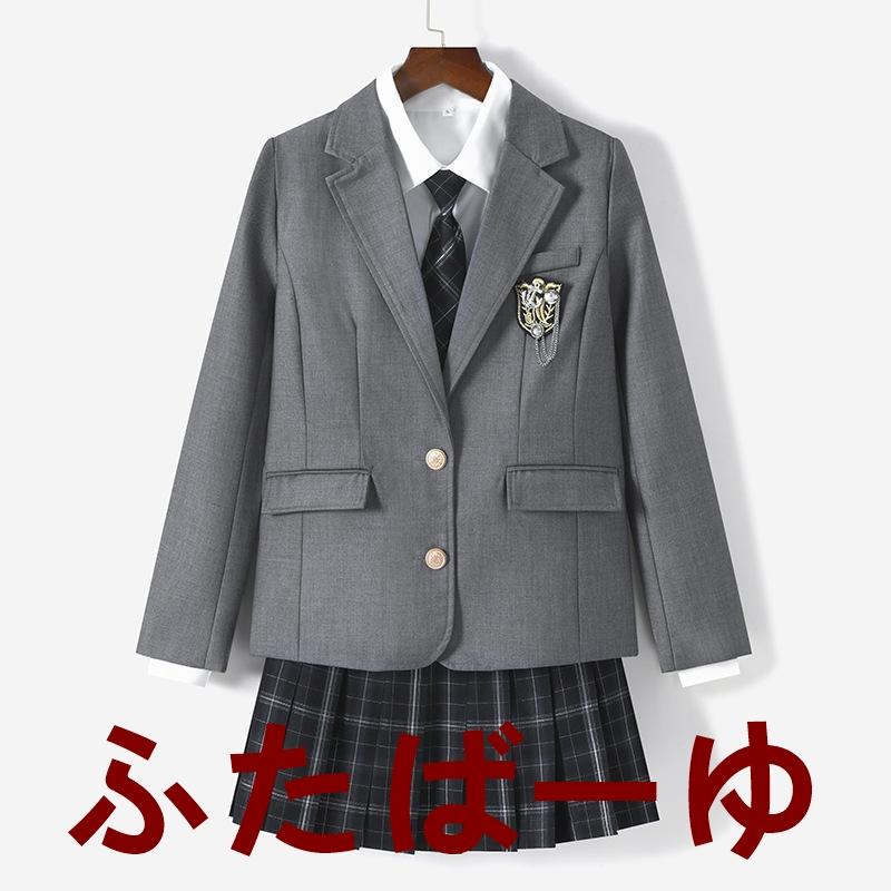 制服 ブレザー 女子 スクールブレザー レギュラータイプ 高校 学生 中学 通学 ジャケット アウター 紺 ブレザー 学生服 2ボタン｜hutaba-yu｜06