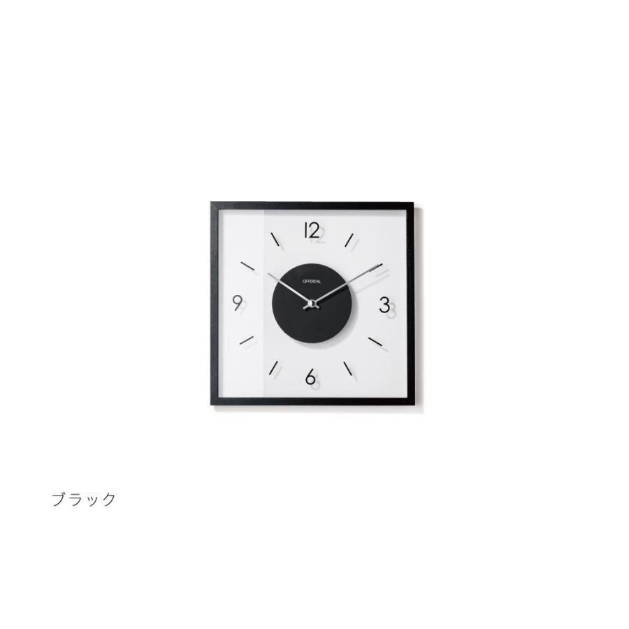 INTERFORM（インターフォルム） CL-4424 Laturi ラトゥリ 静かな時計